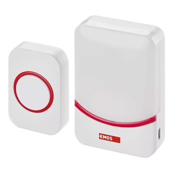 Bezdrátový zvonek na baterie 3xAAA IP44